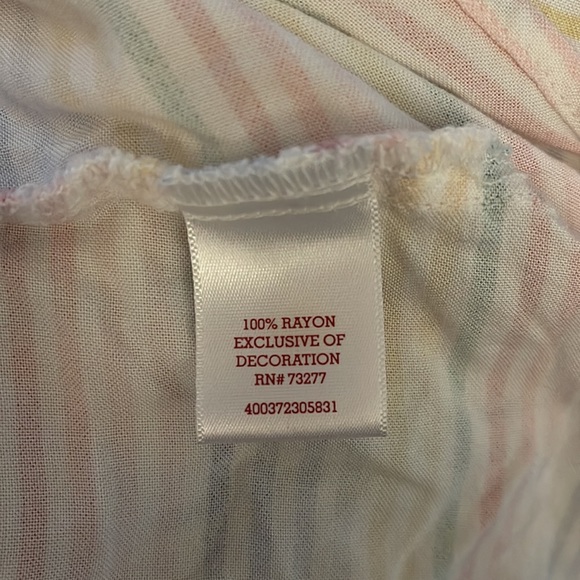 Pastel Striped Dress - Picture 3 of 3